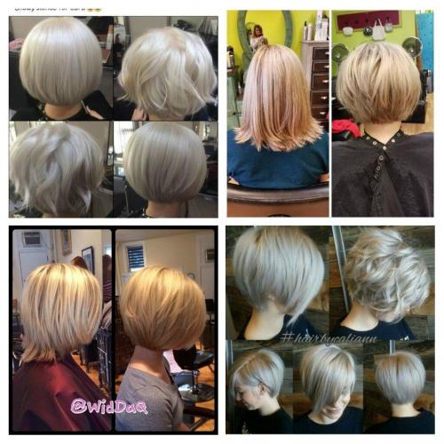 Многослойная стрижка с объемом на самой макушке. Мой ответ: Конечно есть.