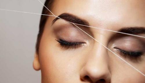 Реклама Коррекция бровей. Коррекция формы бровей