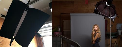 Бьюти съемка с цветами. Схема освещения для бьюти-портретов в самодельной студии