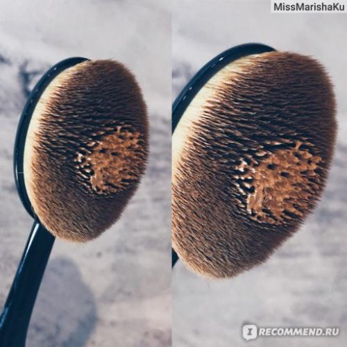 MAC кисть для макияжа. Лучшая кисть для нанесения тона и кремовых продуктов! Почему ее НЕ стоит покупать в MAC и много ФОТО внутри!