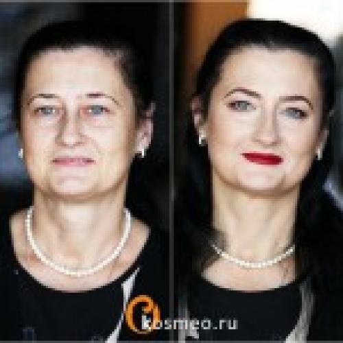 Лифтинг-макияж-нависшее веко. Возрастной макияж: лифтинг-эффект с помощью косметики