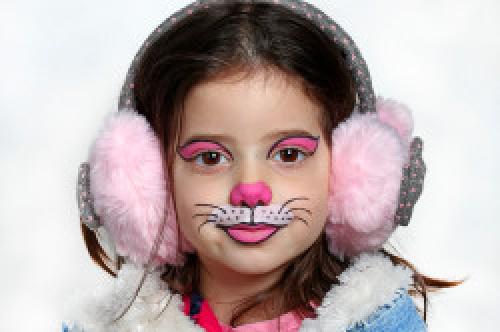 Сценический макияж для детей. Макияж для детей на праздник