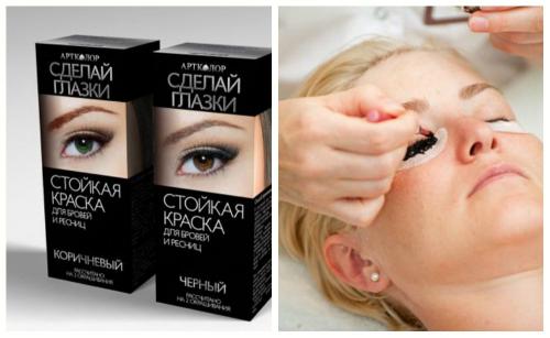 Окрашивание ресниц хной в салоне. Окрашивание ресниц краской и хной дома и в салоне