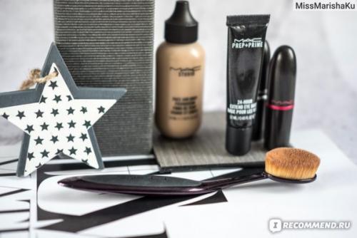 MAC кисть для макияжа. Лучшая кисть для нанесения тона и кремовых продуктов! Почему ее НЕ стоит покупать в MAC и много ФОТО внутри!