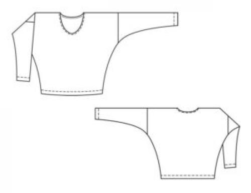 Изумрудный свитер оверсайз. Свитер оверсайз спицами