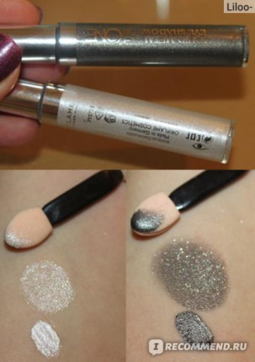 Жидкие тени для век с эффектом металлик. Эффектный вечерний макияж