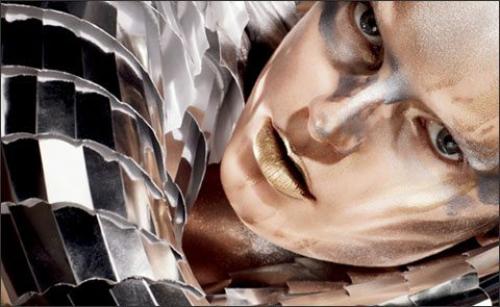 Тени металлик. Металлический макияж, пробуем стильный metallic makeup