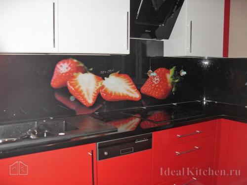 Красная кухня, как подобрать цвет стен обои и потолок. Как подобрать цвет стен, потолка и пола