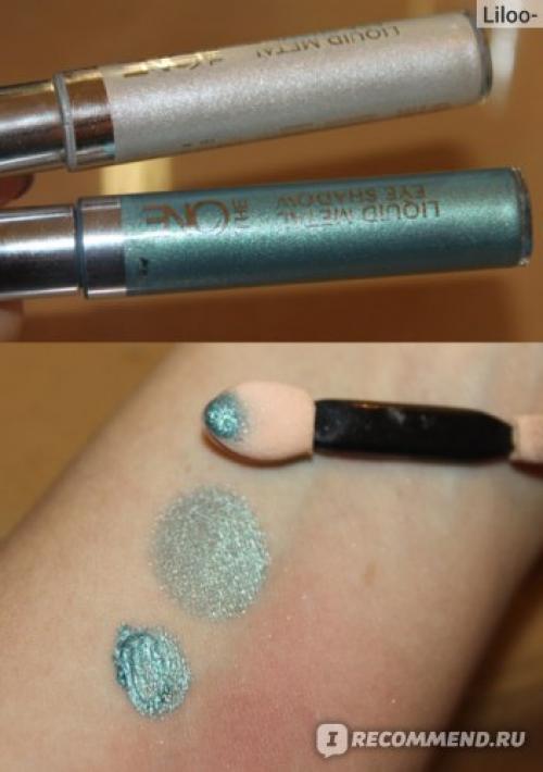 Жидкие тени для век с эффектом металлик. Эффектный вечерний макияж