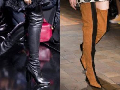 Высокие сапоги 2019. Модные женские ботфорты осень-зима 2019-2020