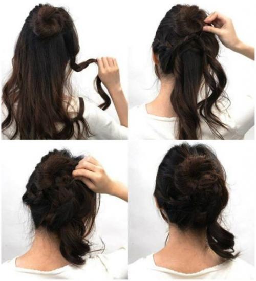 Красиво заколоть длинные волосы кудри. Лучшее для лета —, как красиво заколоть волосы (39 фото)