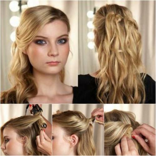 Красиво заколоть длинные волосы кудри. Лучшее для лета —, как красиво заколоть волосы (39 фото)