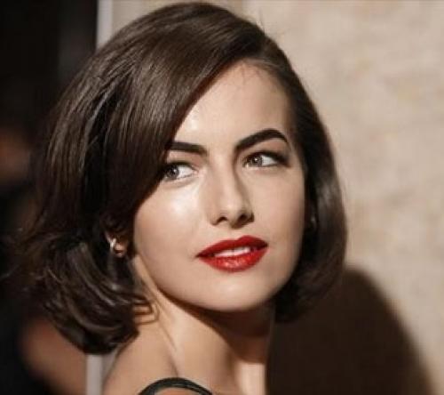 Брюнетка с челкой БЕЗ лица. Макияж для брюнеток: фото