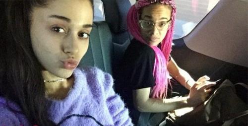 Ариана Гранде без макияжа и с макияжем. Актриса Ариана Гранде без макияжа