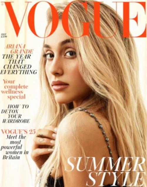 Ариана Гранде без макияжа 2019. Блондинка с веснушками и без макияжа: неузнаваемая Ариана Гранде украсила обложку Vogue