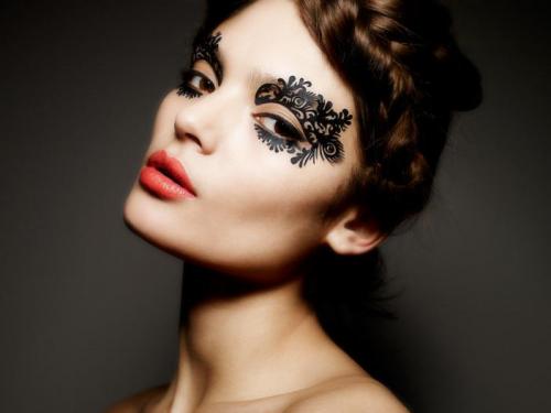 Арт макияж. История фейс-арта