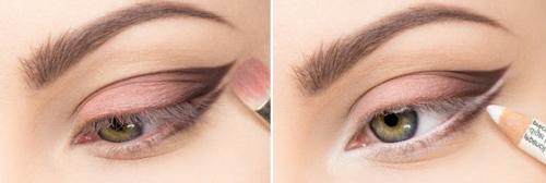 Зачем нужен белый карандаш для глаз и как им пользоваться на. Делаем макияж белым карандашом — секреты правильной подводки