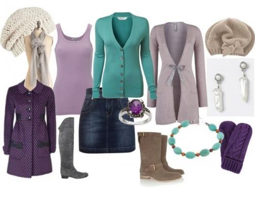 Холодное Лето тип внешности цвета. Палитра цветов для базового и дополнительного гардероба