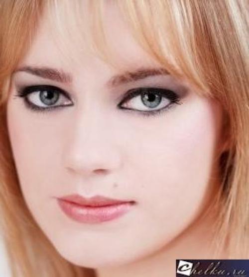 Как подобрать макияж к цвету глаз. Макияж для серых глаз