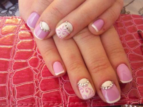 Картинки розовый френч. Розовый френч — 85 фото лучшей альтернативы классике