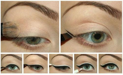 Как нарисовать стрелки, чтобы глаза казались больше. Выбираем инструмент