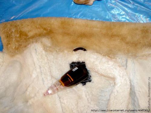 Как тонировать искусственный мех. 