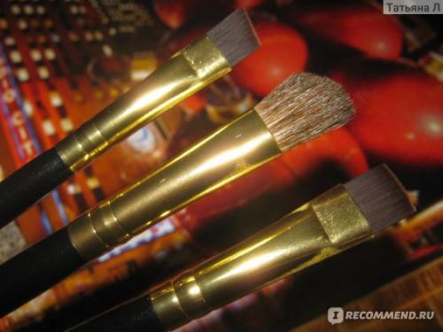 Набор кистей для макияжа MAC 12 штук. Отличные недорогие кисти из синтетики и натурального ворса