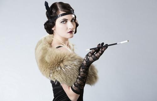 Прически и макияж в стиле Гэтсби. Гэтсби — чарующий стиль макияжа