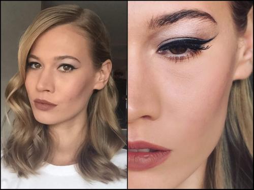 Аккуратные стрелки для нависшего века. Почему непросто рисовать стрелки на нависших веках?