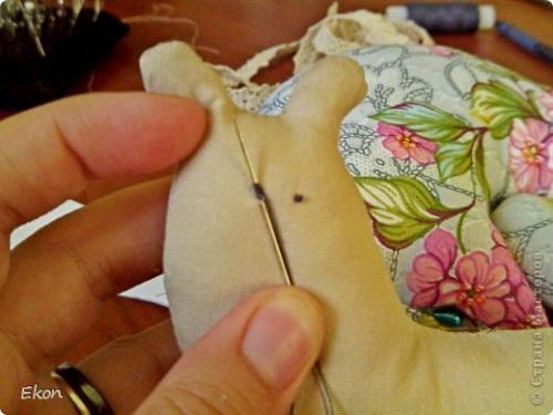 Как сделать кукле Тильде глаза. МК: Вышиваем глазки Тильде