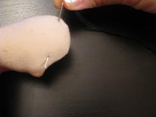 Глаза Тильды, как сделать. Мини мастер-класс от Nkale Вышиваем глазки Тильде