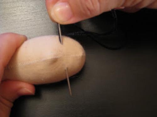 Глаза Тильды, как сделать. Мини мастер-класс от Nkale Вышиваем глазки Тильде