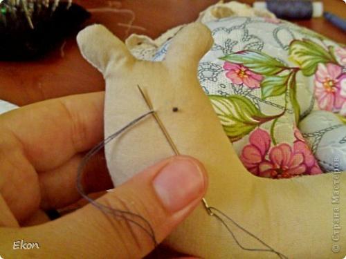 Как сделать кукле Тильде глаза. МК: Вышиваем глазки Тильде