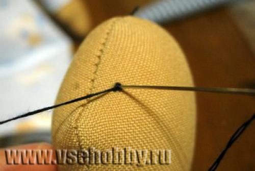 Как сделать игрушке глаза из ниток. Как вышить глазки Тильде французскими узелками