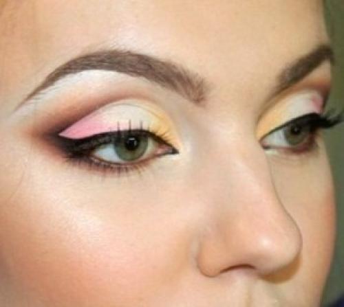 Карандашная техника в макияже пошагово с пигментами. Макияж в карандашной технике