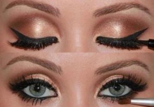 Тени Какого цвета подходят к зеленым глазам и русым волосам. Макияж для зеленых глаз и русых волос: подбираем верные оттенки