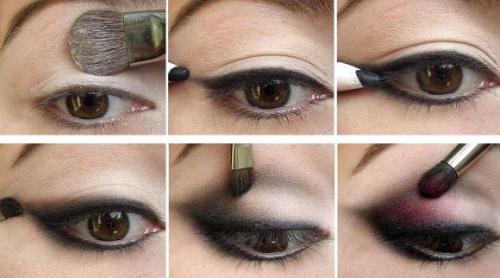 Макияж для карих глаз пошагово. Как сделать повседневный Smoky eyes для карих глаз пошагово с фото