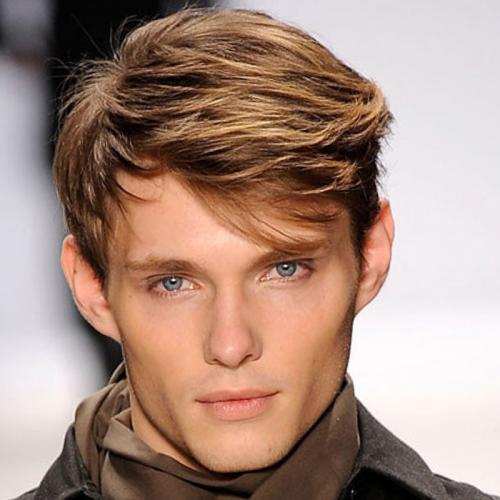 Как вытянуть лицо мужчине. Виды челки