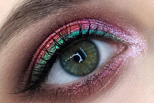 Как НАНОСИТЬ пигменты влажным способом. Как наносить пигменты?