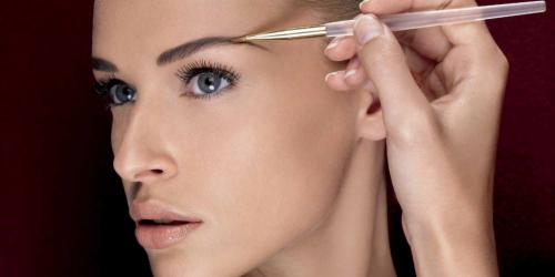 Как красить брови тенями для бровей с воском. Процесс использования