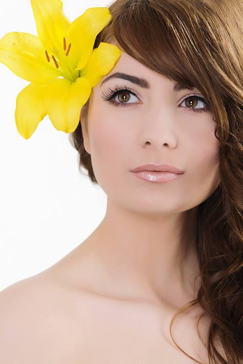 Подходящие виды челок для круглого лица