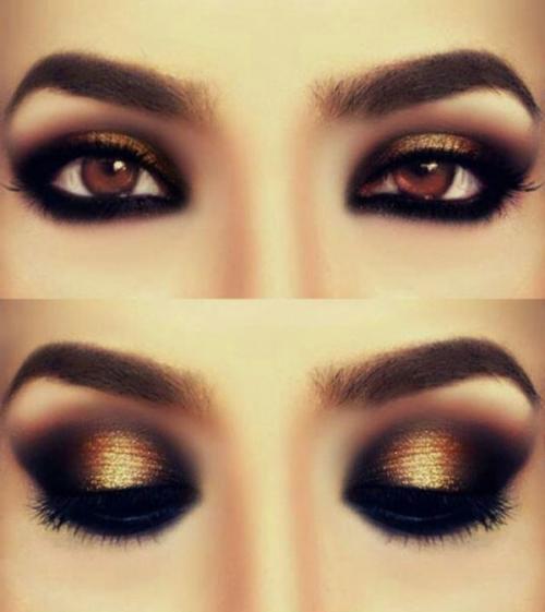 Вечерний макияж смоки Айс для карих глаз. Макияж «смоки айс» для карих: выбор палитры теней