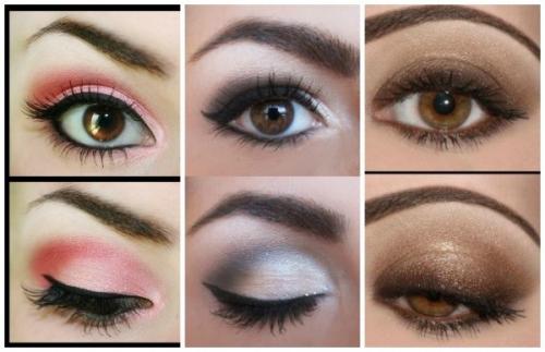 Профессиональный макияж в домашних условиях для карих глаз. Цветовая палитра для макияжа карих глаз