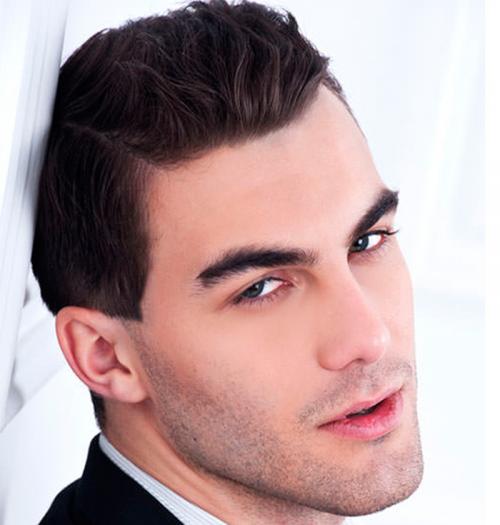 Как вытянуть лицо мужчине. Виды челки