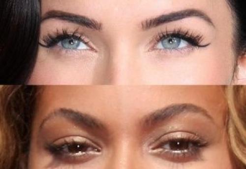 Как сделать брови домиком если они прямые. Как выщипать брови домиком самостоятельно?