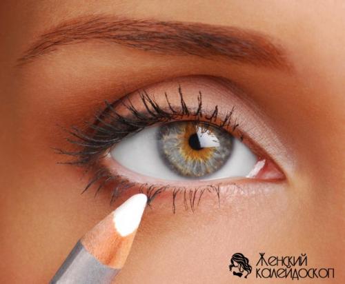 Как красить глаза карандашом, чтобы они казались больше. Как красить глаза, чтобы они казались больше?