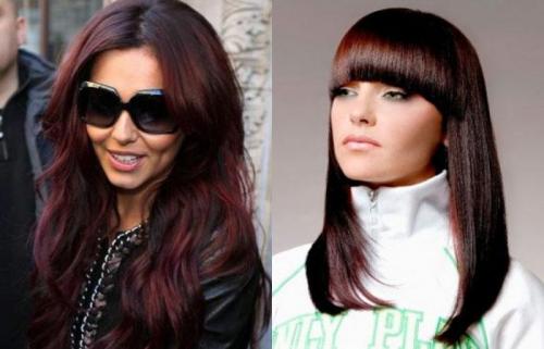 Макияж под цвет волос красное дерево. Кому подходит