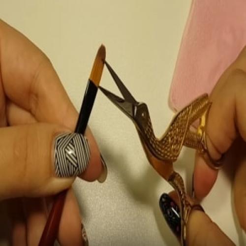 Как ухаживать за кистями для маникюра. НОВАЯ КИСТЬ. ПОДГОТОВКА УХОД РАБОТА ХРАНЕНИЕ