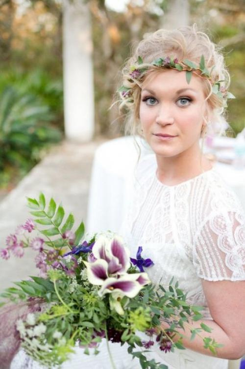 Макияж свадебный в стиле бохо. Образ невесты в стиле бохо