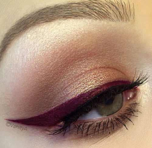 Цветная подводка: интересные идеи для любого цвета глаз